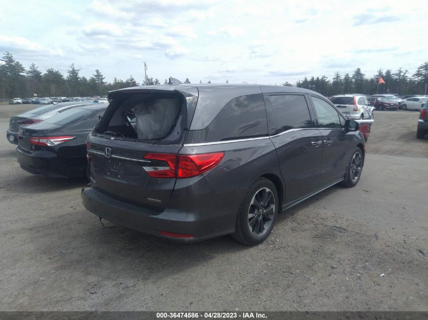2022 HONDA ODYSSEY TOURING - 5FNRL6H8XNB502261