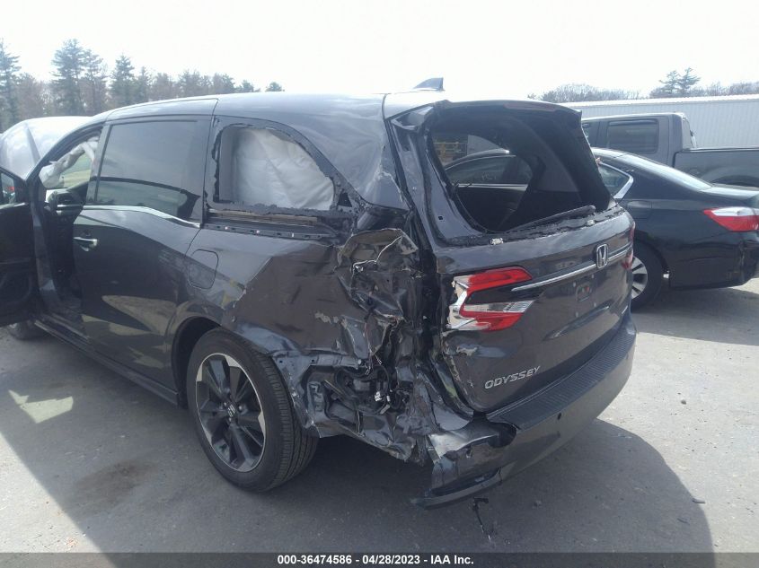 2022 HONDA ODYSSEY TOURING - 5FNRL6H8XNB502261