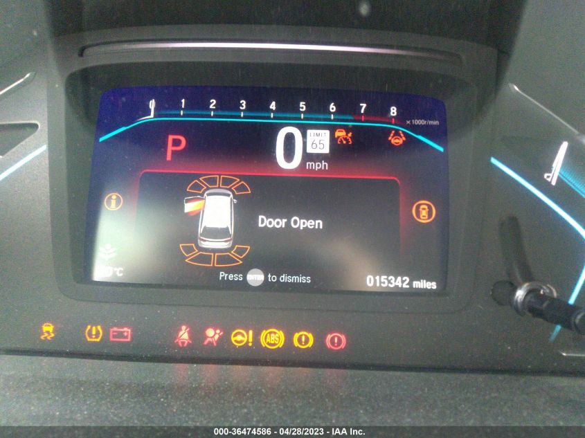 2022 HONDA ODYSSEY TOURING - 5FNRL6H8XNB502261