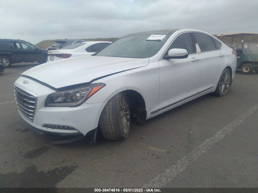 2017 GENESIS G80 5.0L ULTIMATE KMHGN4JF5HU214492