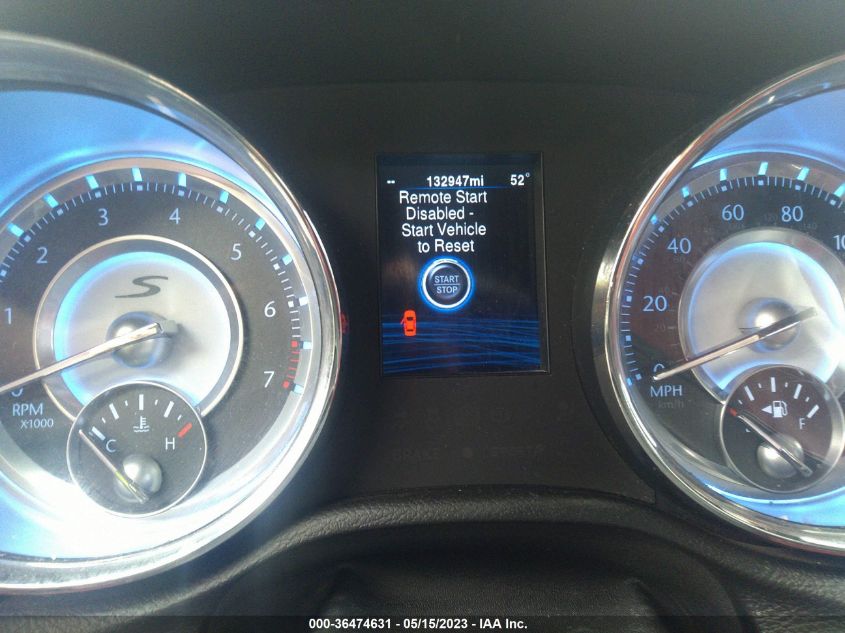 2013 CHRYSLER 300 300S - 2C3CCABG7DH520657