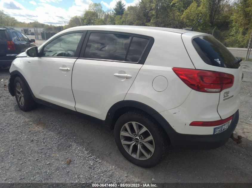 2016 KIA SPORTAGE LX KNDPBCAC0G7865958