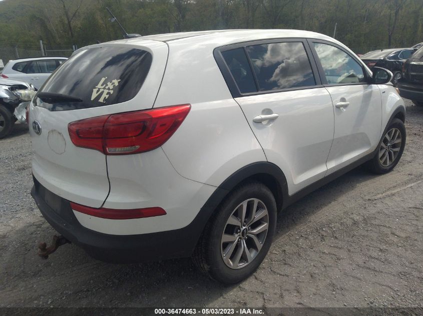 2016 KIA SPORTAGE LX KNDPBCAC0G7865958