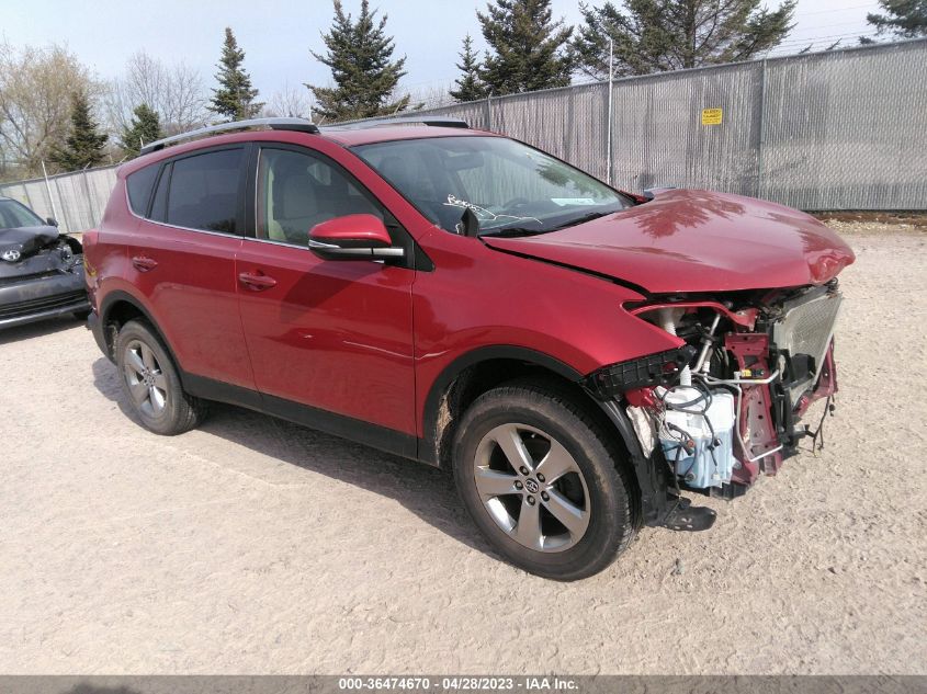 2015 TOYOTA RAV4 XLE - JTMWFREV9FJ035253