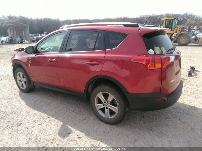 2015 TOYOTA RAV4 XLE - JTMWFREV9FJ035253