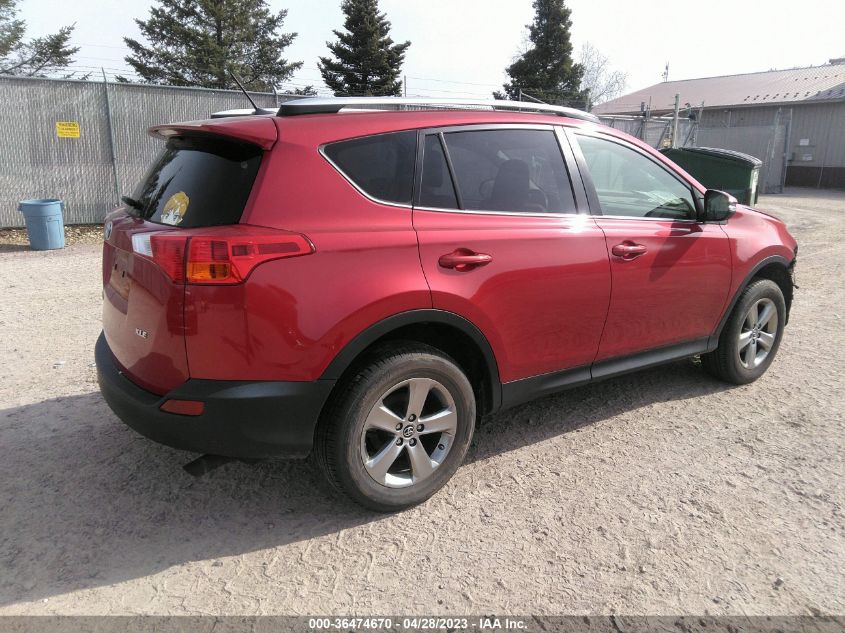 2015 TOYOTA RAV4 XLE - JTMWFREV9FJ035253