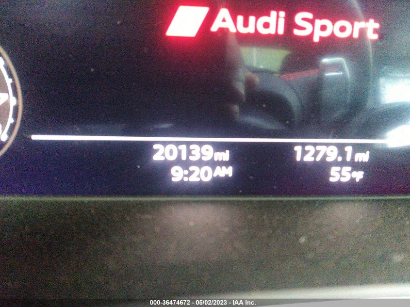 2021 AUDI RS 5 SPORTBACK - WUAAWCF55MA902685