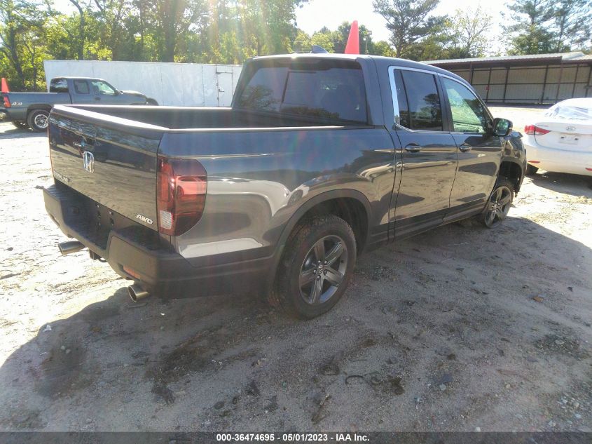 2023 HONDA RIDGELINE RTL - 5FPYK3F5XPB010913