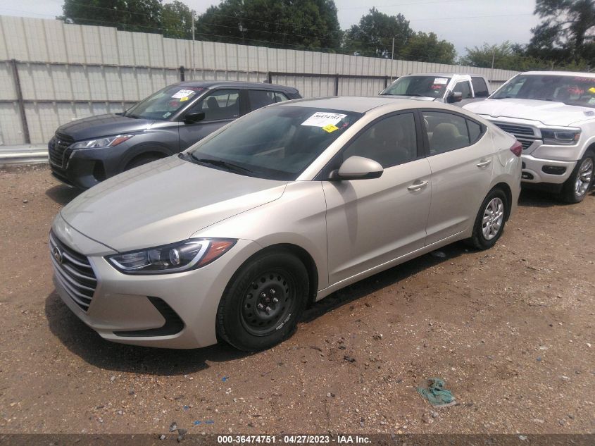 2018 HYUNDAI ELANTRA SE - 5NPD74LF7JH371147
