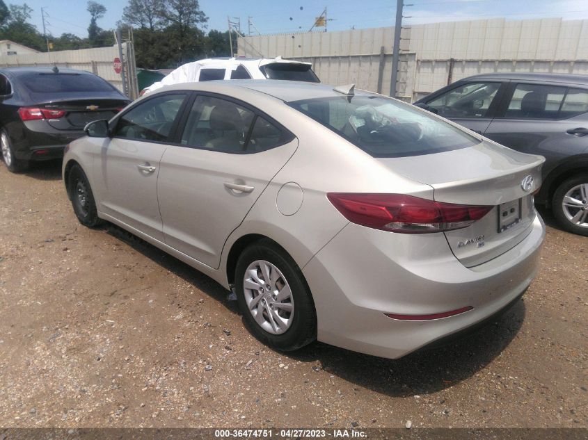 2018 HYUNDAI ELANTRA SE - 5NPD74LF7JH371147