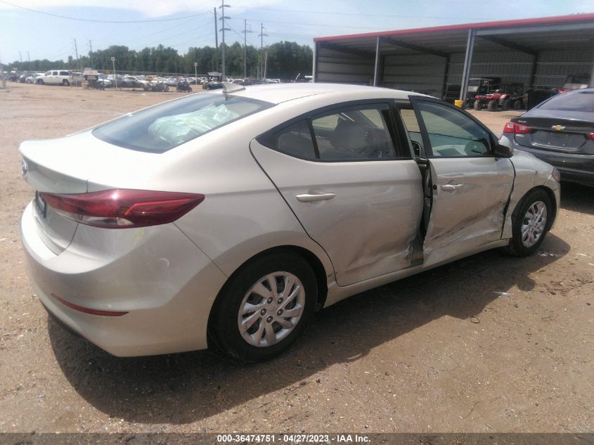 2018 HYUNDAI ELANTRA SE - 5NPD74LF7JH371147