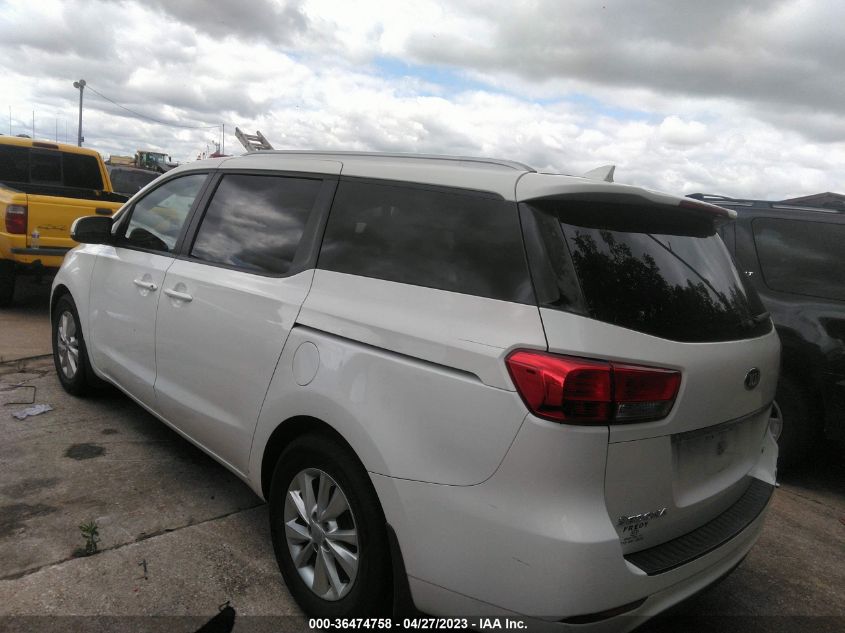 2016 KIA SEDONA LX - KNDMB5C10G6153806