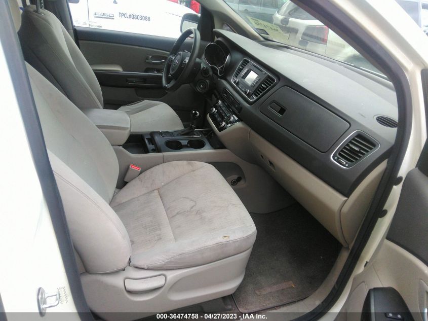2016 KIA SEDONA LX - KNDMB5C10G6153806