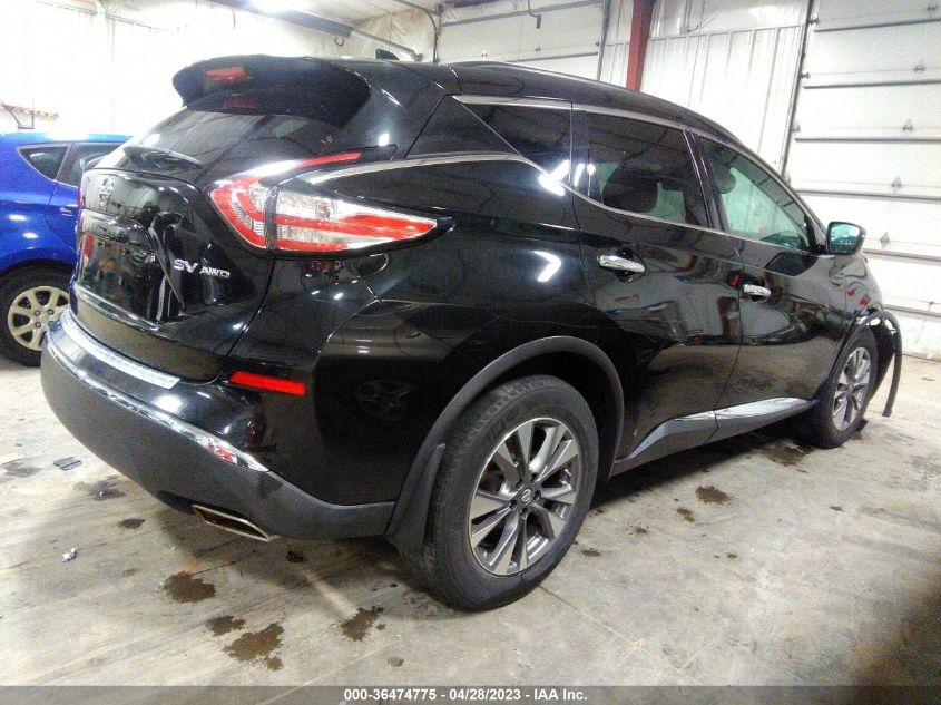 2017 NISSAN MURANO SV - 5N1AZ2MH0HN142719