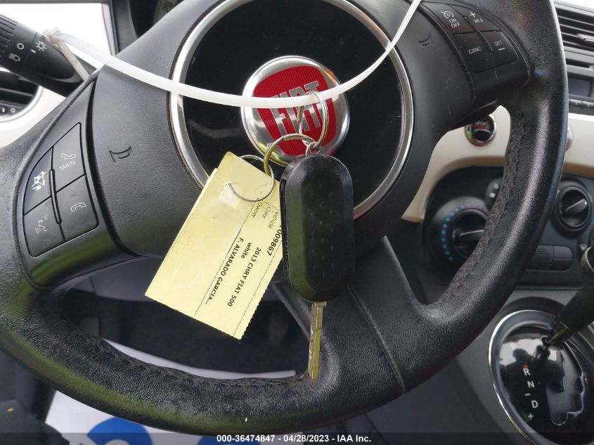 2013 FIAT 500 POP - 3C3CFFAR1DT727883