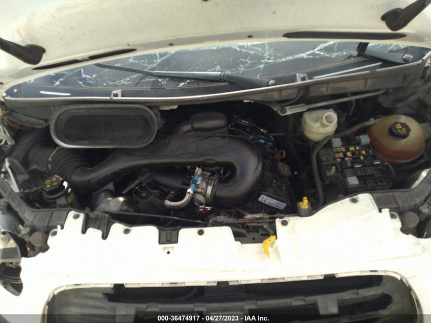 VIN 1FTYR1ZM2JKA85031 2018 FORD TRANSIT VAN