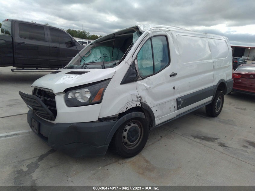 VIN 1FTYR1ZM2JKA85031 2018 FORD TRANSIT VAN