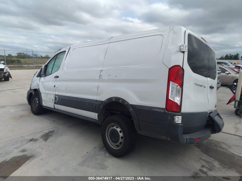 VIN 1FTYR1ZM2JKA85031 2018 FORD TRANSIT VAN
