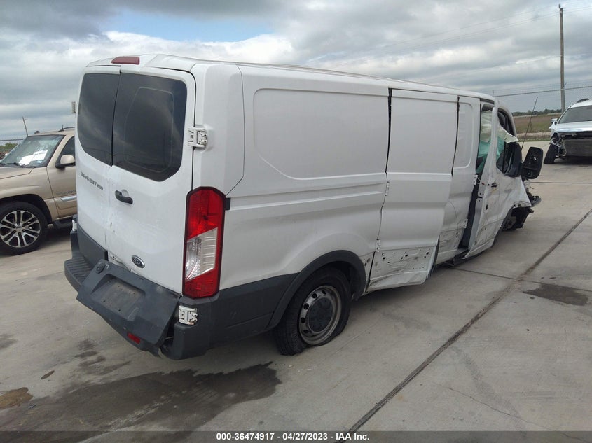 VIN 1FTYR1ZM2JKA85031 2018 FORD TRANSIT VAN