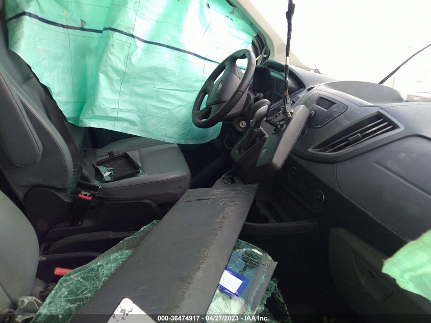 VIN 1FTYR1ZM2JKA85031 2018 FORD TRANSIT VAN