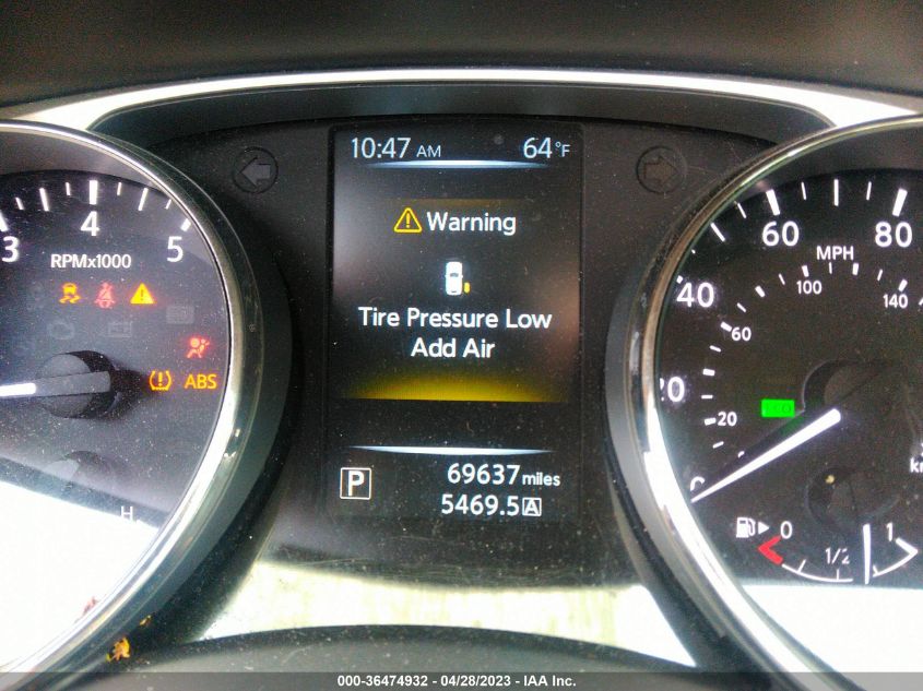 2016 NISSAN ROGUE S - KNMAT2MV0GP635928