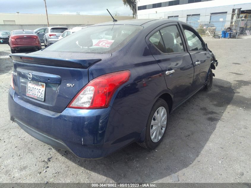 2019 NISSAN VERSA SEDAN SV - 3N1CN7APXKL818248