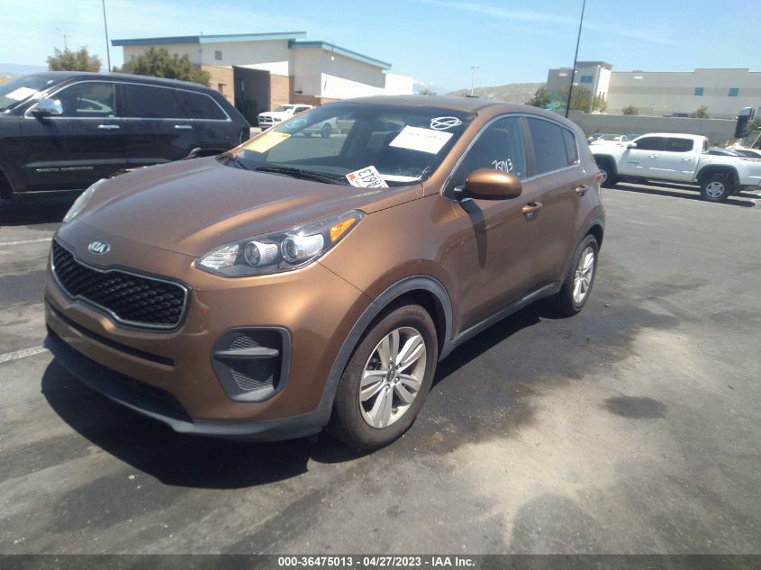 2017 KIA SPORTAGE LX - KNDPM3ACXH7103894