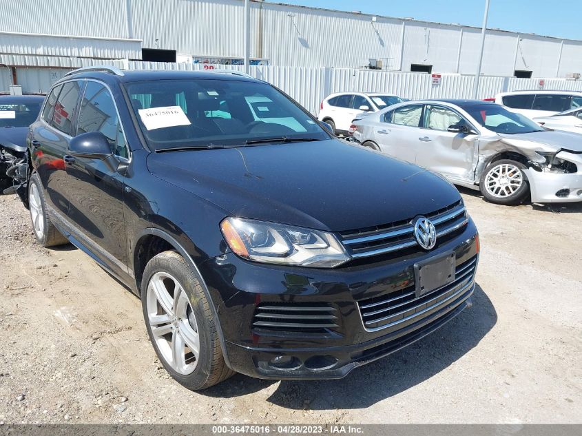2014 VOLKSWAGEN TOUAREG R-LINE - WVGDP9BP1ED012536