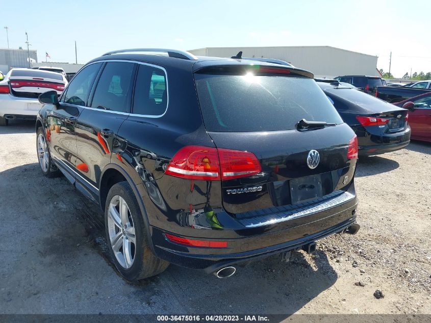 2014 VOLKSWAGEN TOUAREG R-LINE - WVGDP9BP1ED012536