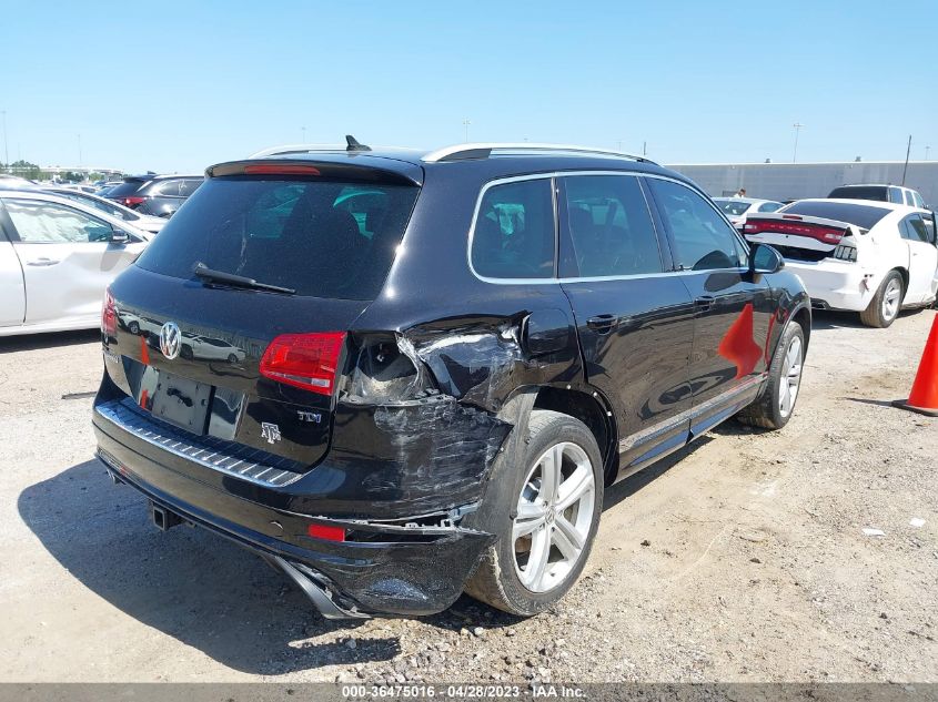 2014 VOLKSWAGEN TOUAREG R-LINE - WVGDP9BP1ED012536