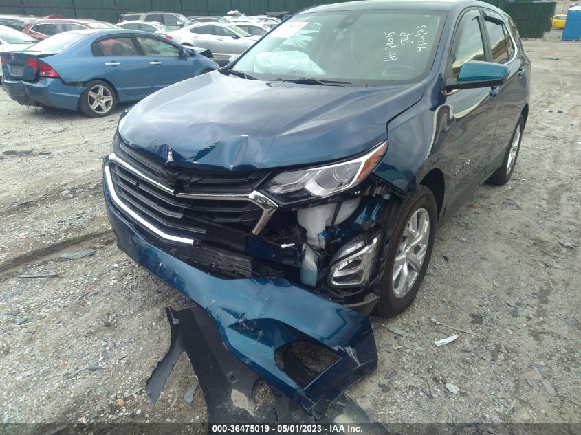 2021 CHEVROLET EQUINOX LT - 3GNAXUEV2ML362052