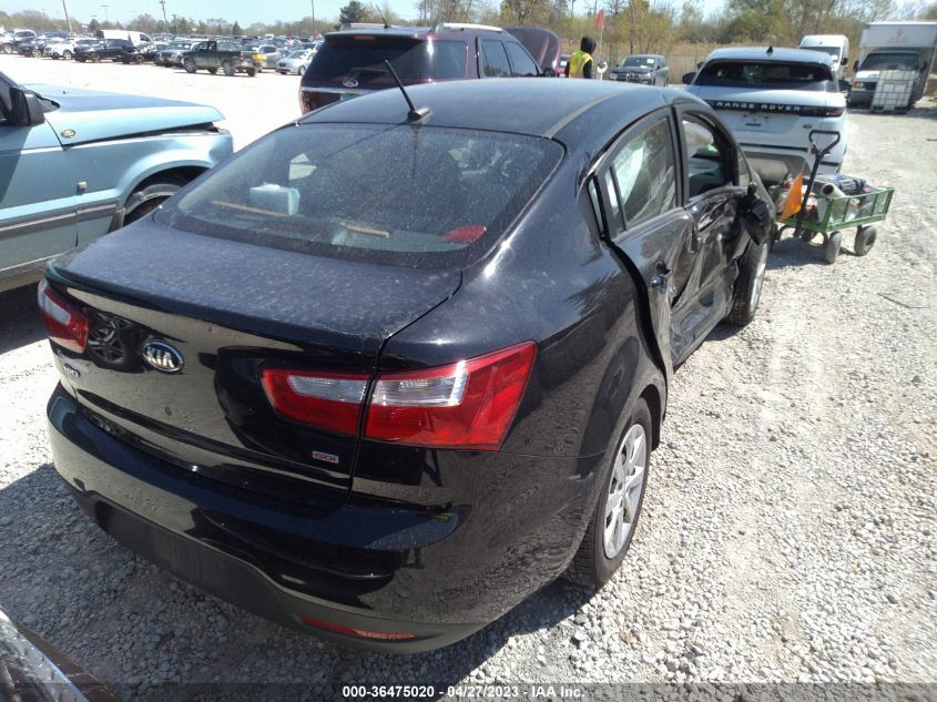 2015 KIA RIO LX - KNADM4A3XF6527357