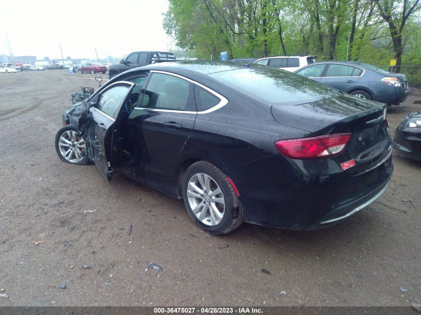 2015 CHRYSLER 200 LIMITED - 1C3CCCABXFN537030