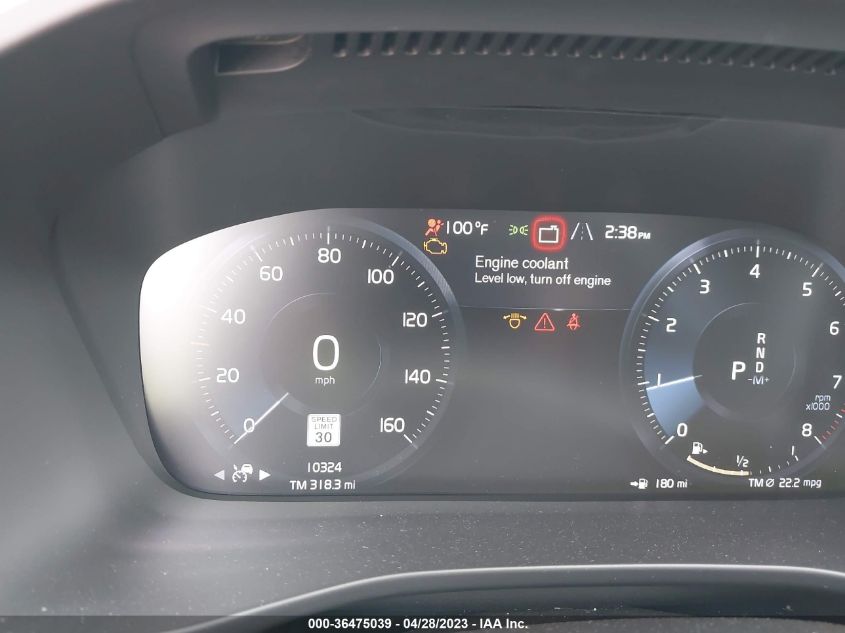 2022 VOLVO XC40 INSCRIPTION YV4162UL5N2783683
