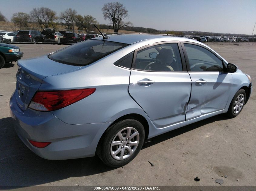 2014 HYUNDAI ACCENT GLS - KMHCT4AE6EU616688