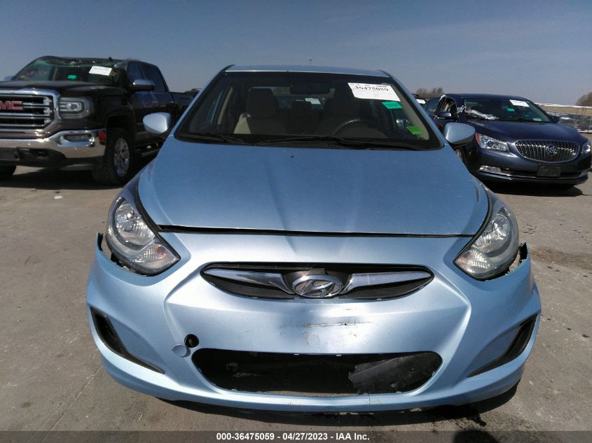 2014 HYUNDAI ACCENT GLS - KMHCT4AE6EU616688