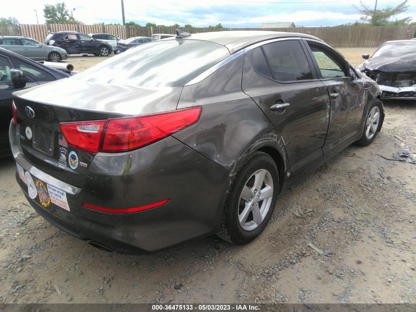 2014 KIA OPTIMA LX - 5XXGM4A77EG270502