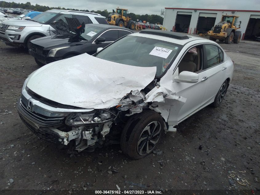 2016 HONDA ACCORD SEDAN EX-L - 1HGCR2F8XGA108644