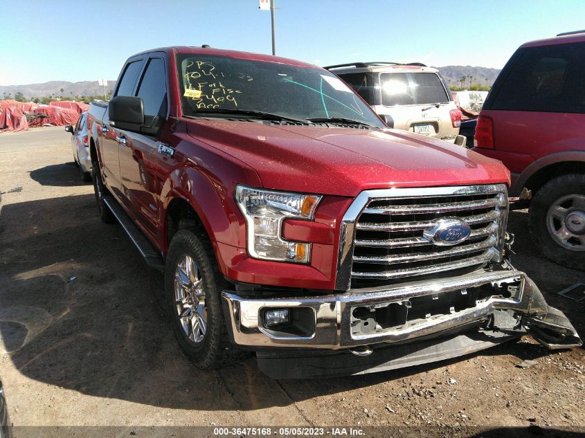 2016 FORD F-150 XLT/XL/LARIAT/PLATINUM - 1FTEW1EG0GKE25409