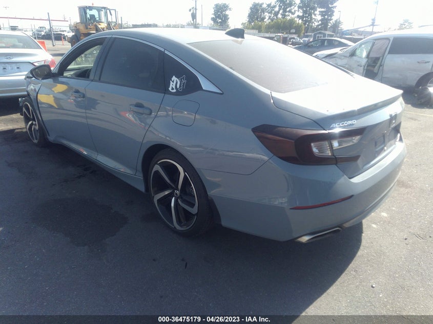 VIN 1HGCV2F36MA019309 2021 HONDA ACCORD SEDAN SPORT