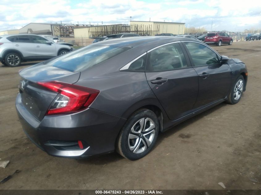 2018 HONDA CIVIC SEDAN LX - 19XFC2F59JE029814