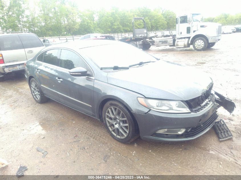 2013 VOLKSWAGEN CC VR6 EXECUTIVE 4MOTION - WVWGU7AN2DE524006