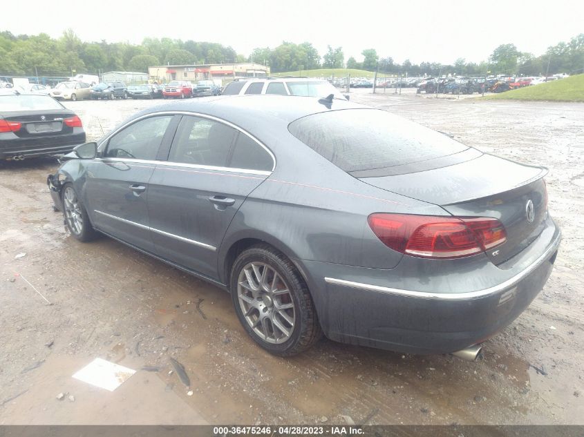2013 VOLKSWAGEN CC VR6 EXECUTIVE 4MOTION - WVWGU7AN2DE524006