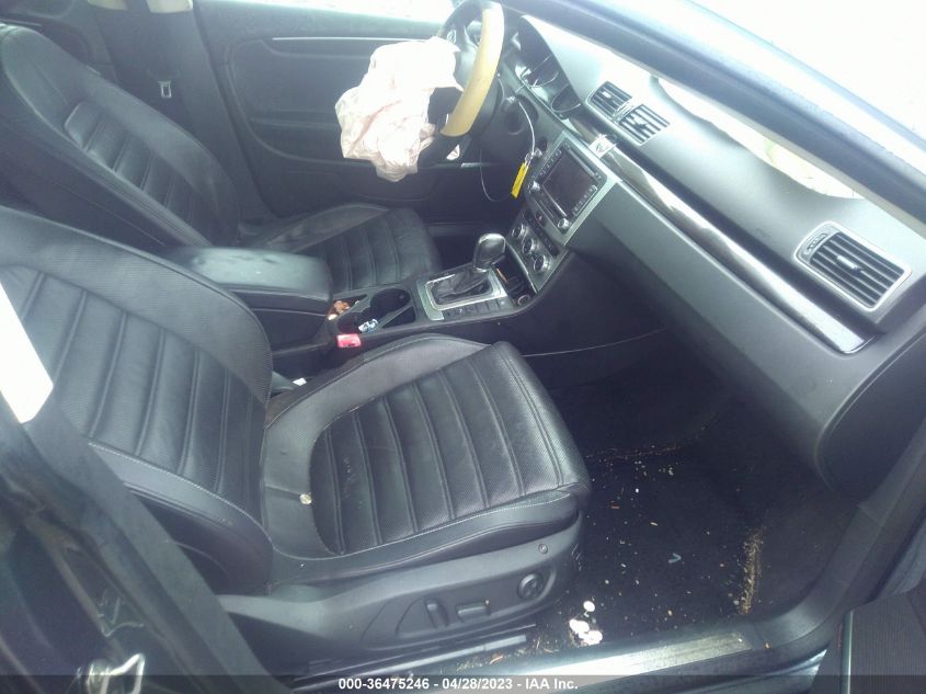 2013 VOLKSWAGEN CC VR6 EXECUTIVE 4MOTION - WVWGU7AN2DE524006