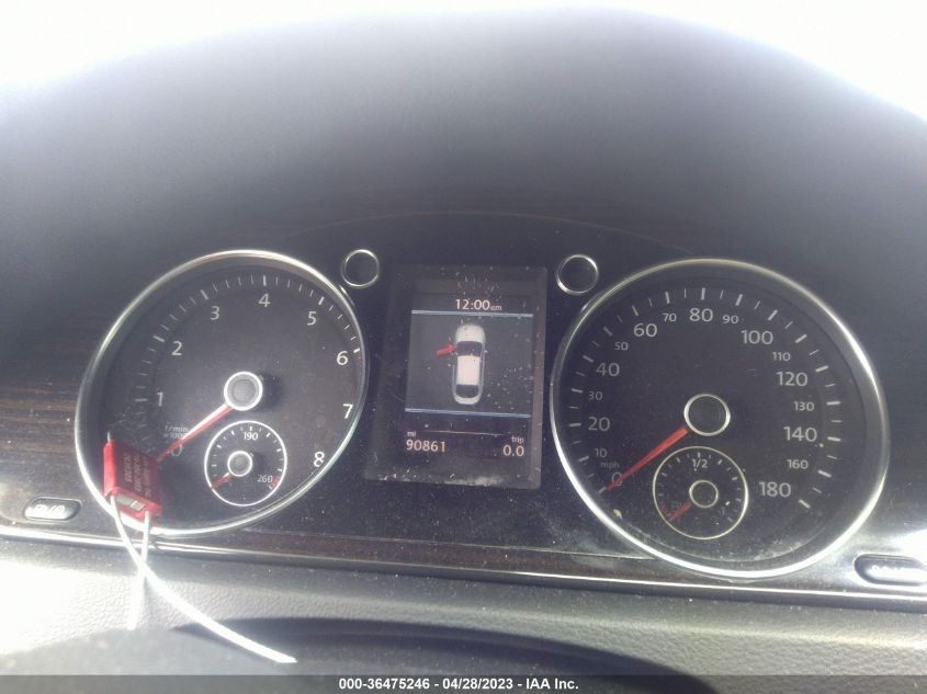 2013 VOLKSWAGEN CC VR6 EXECUTIVE 4MOTION - WVWGU7AN2DE524006