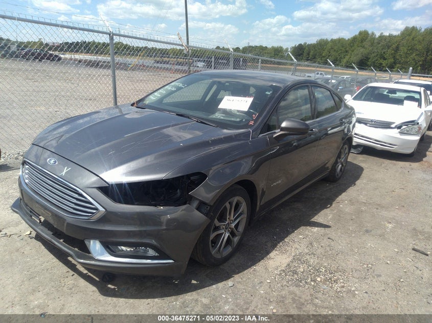 VIN 3FA6P0LU5HR357423 2017 FORD FUSION HYBRID SE