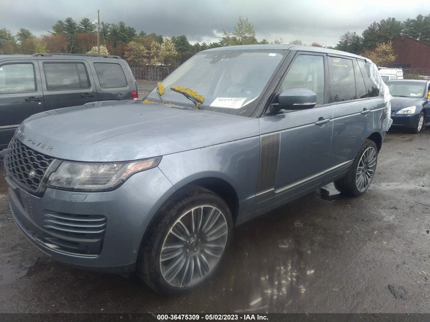 VIN SALGS2RU0NA462661 2022 LAND ROVER RANGE ROVER WESTMINSTER