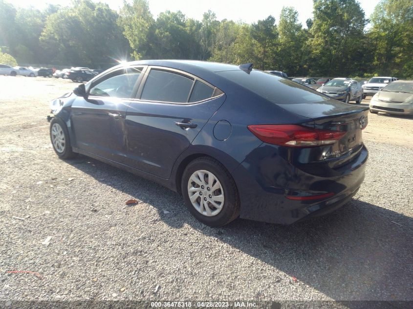 2017 HYUNDAI ELANTRA SE - 5NPD74LF3HH196745