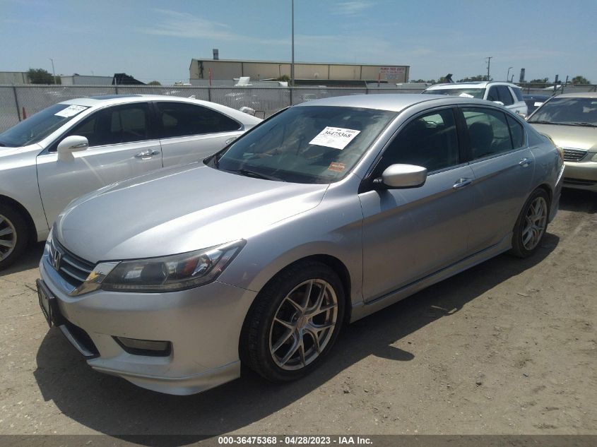 2014 HONDA ACCORD SEDAN SPORT - 1HGCR2F58EA035857