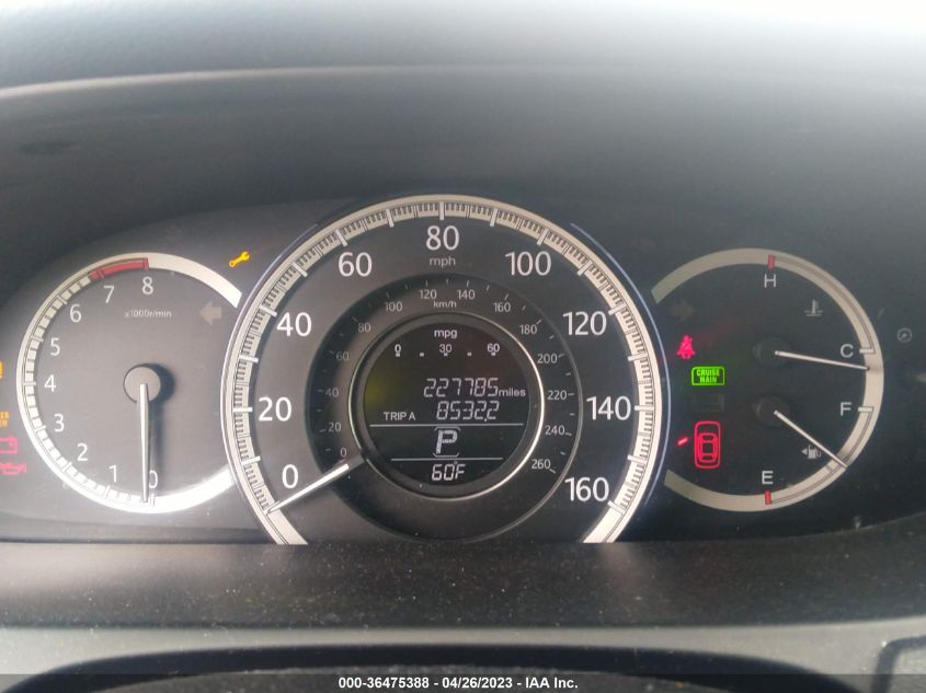 2014 HONDA ACCORD SEDAN EX-L - 1HGCR2F80EA139852